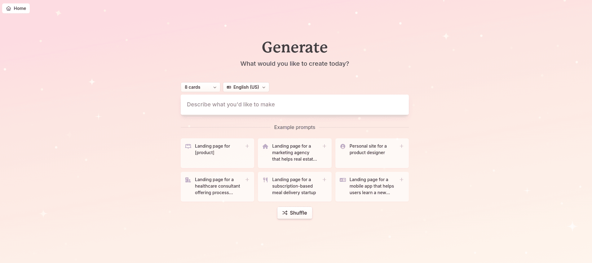 Gamma App umożliwia tworzenie stron www