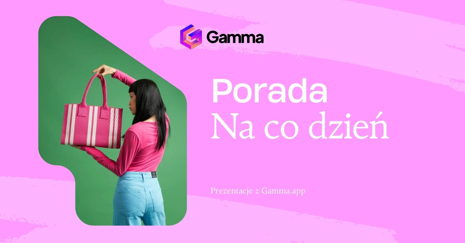 Personalizacja i branding w prezentacjach przy użyciu Gamma.app.