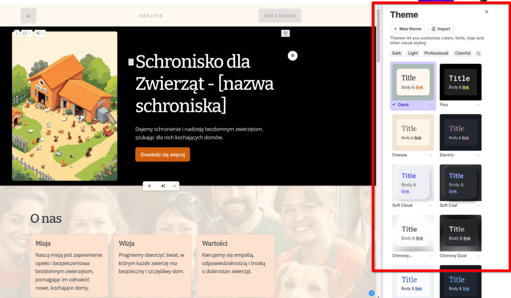 Korzystanie z Gamma.app do tworzenia prezentacji multimedialnych.