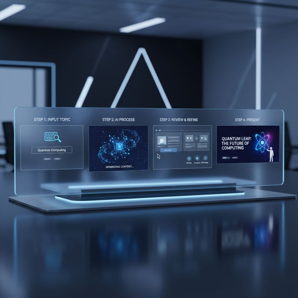 Jak wygląda proces tworzenia prezentacji w Gamma krok po kroku?