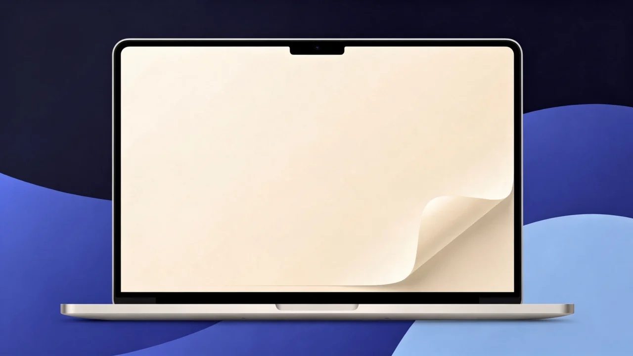 Made with Gamma — usuwanie znaczka z prezentacji na laptopie