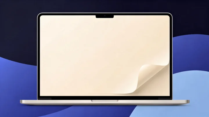 Made with Gamma — usuwanie znaczka z prezentacji na laptopie